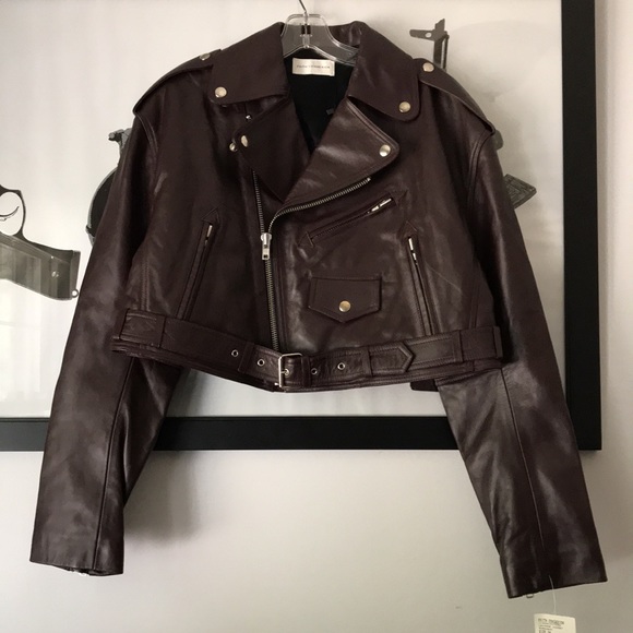 Faith Connexion oversized leather jacket 2 New - Picture 3 of 16